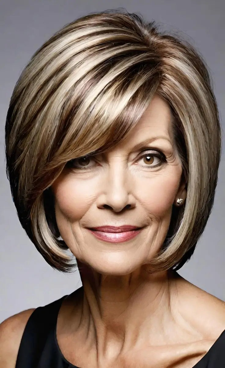 18 трендових кольорів волосся для жінок після 50 років — омолоджуючі ідеї літа 2025