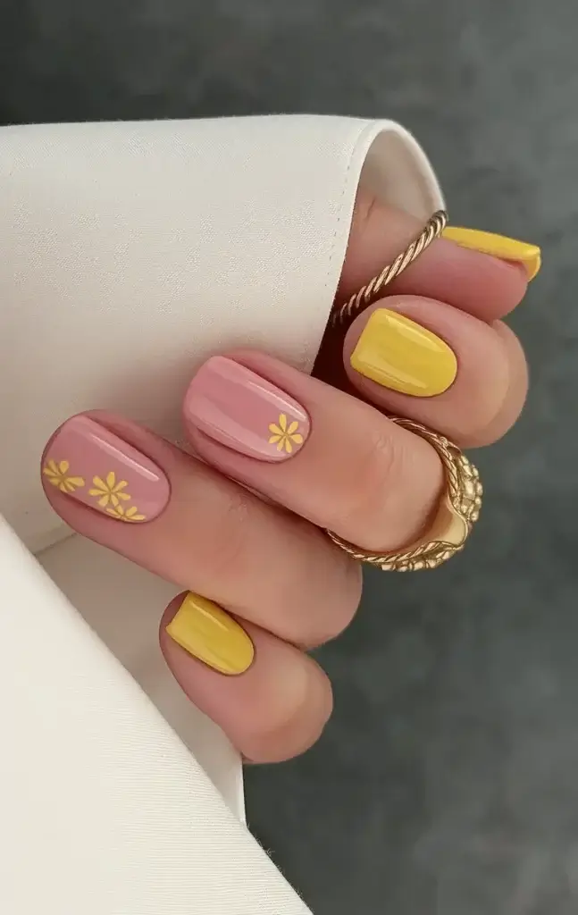 Идеи дизайна коротких ногтей: 18 модных вариантов летнего маникюра 2025