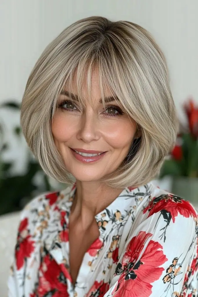 18 трендових кольорів волосся для жінок після 50 років — омолоджуючі ідеї літа 2025