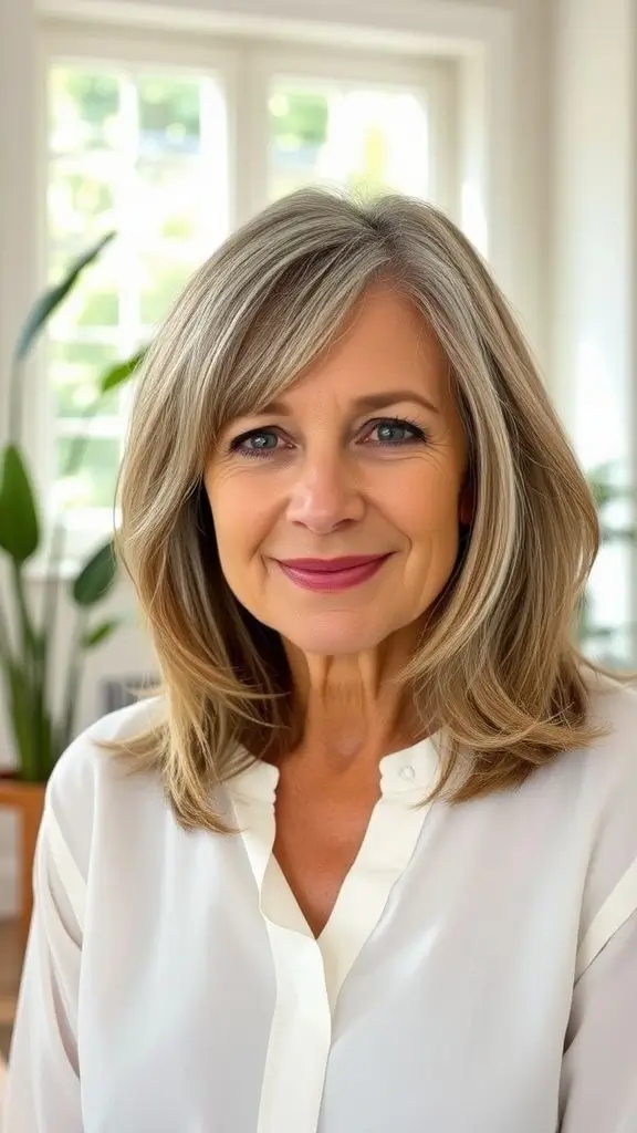 Омолаживающий цвет волос для женщин после 50: топ-тренды лета 2025