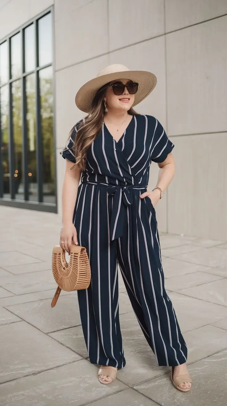 Летняя мода 2025 для полных женщин: 20 стильных идей