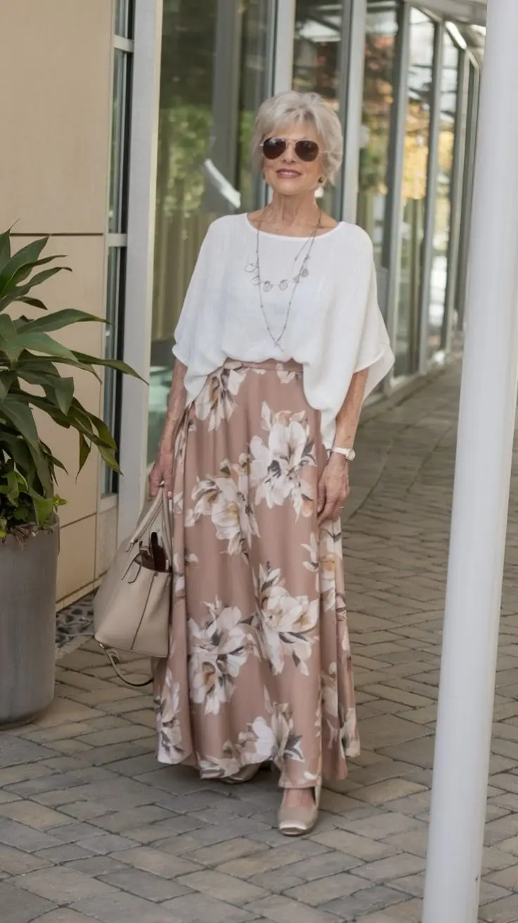 Что надеть летом после 60 лет: 15 стильных образов на 2025 год
