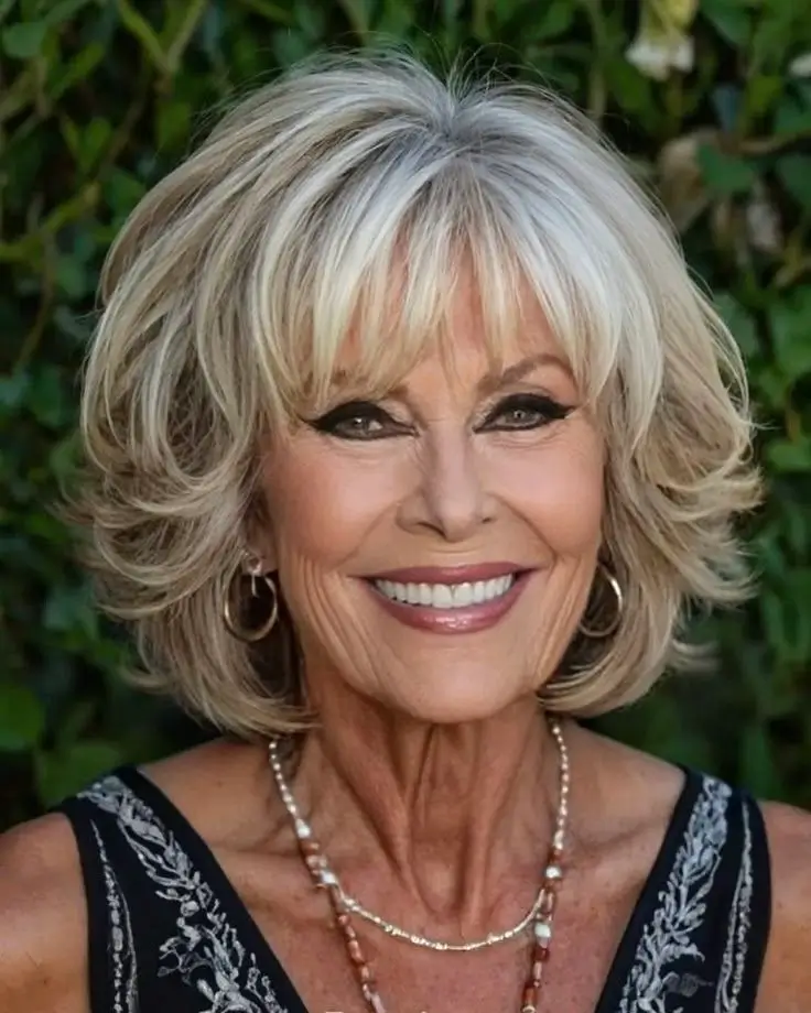 Идеальные летние стрижки для женщин после 60 лет: 20 стильных идей