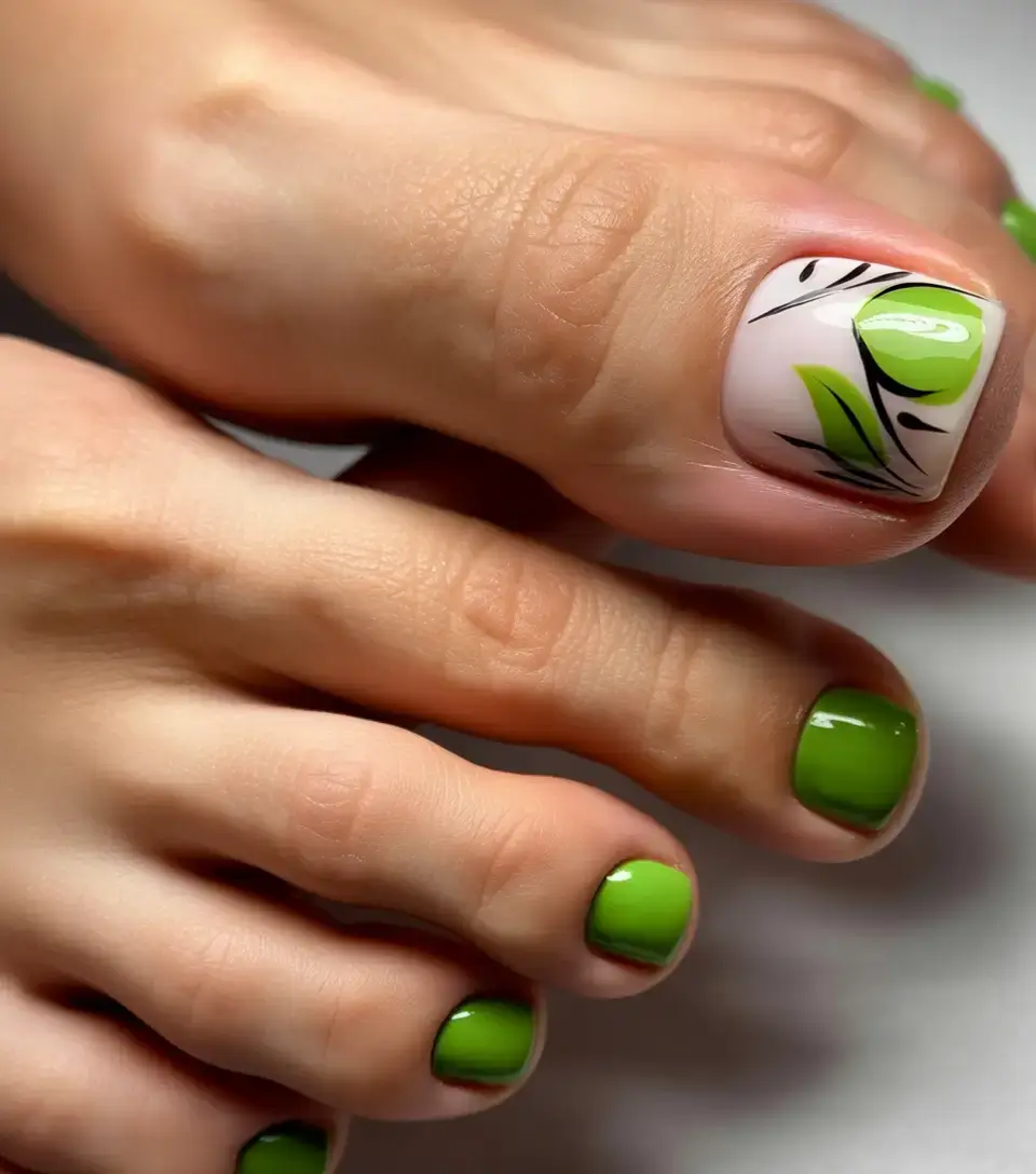 15 стильних ідей педикюру на червень 2025: модні кольори та дизайн