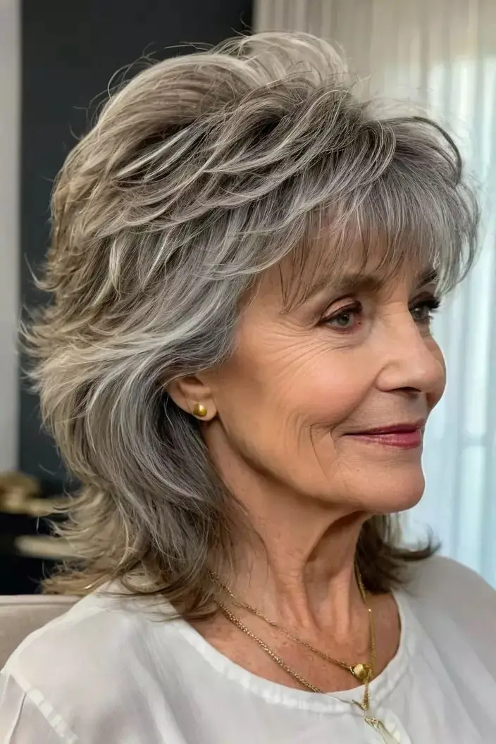 Летние стрижки, которые подчеркивают благородство седины: 15 стильных идей