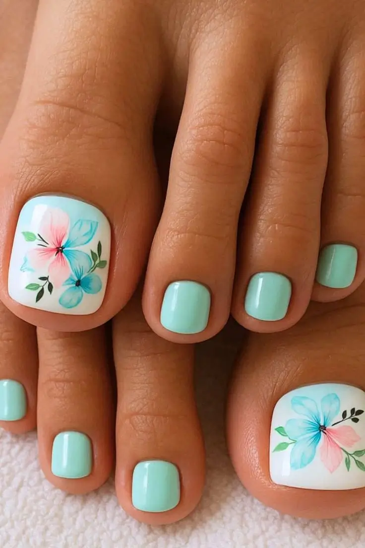 Модний літній дизайн для педикюру 2025: 20 трендових ідей