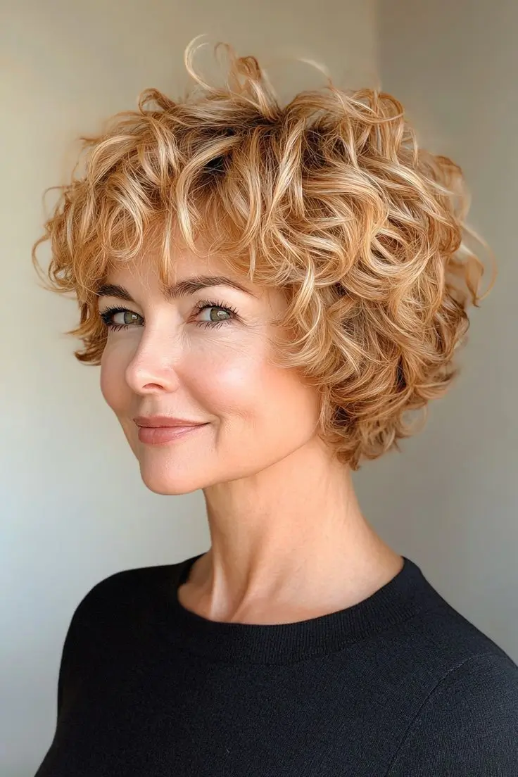 Модные летние стрижки для кудрявых волос 2025: 20 лучших идей