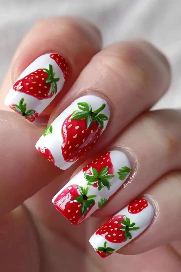 Базовый летний маникюр 2025: 15 идей стильного и простого дизайна