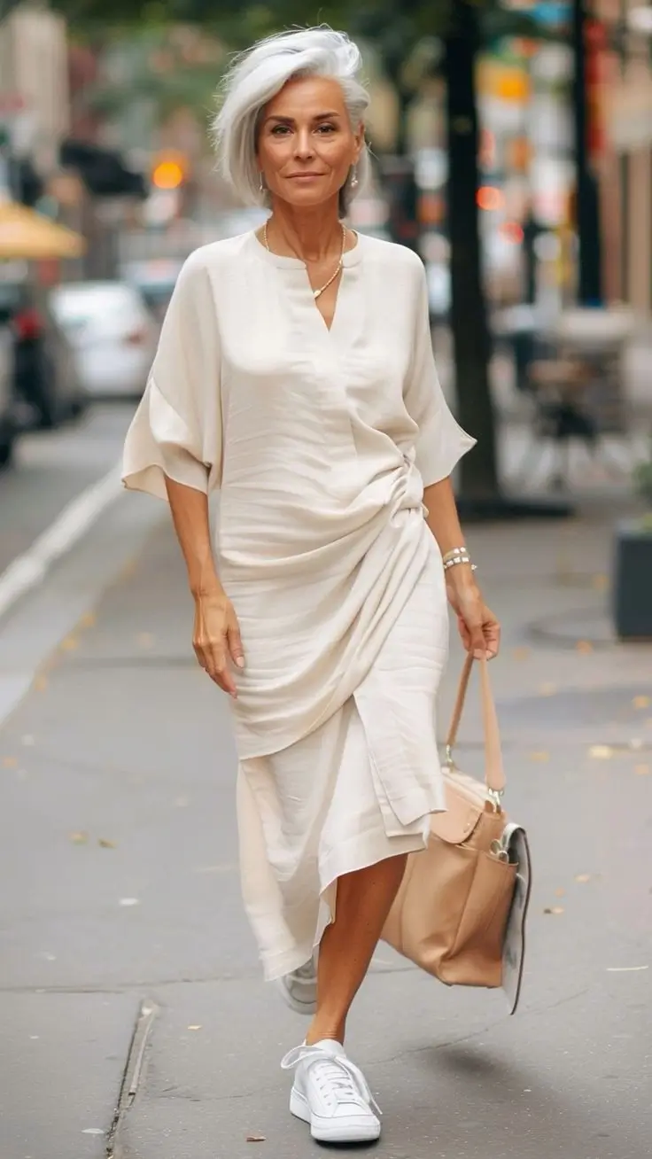 Что надеть летом после 60 лет: 15 стильных образов на 2025 год