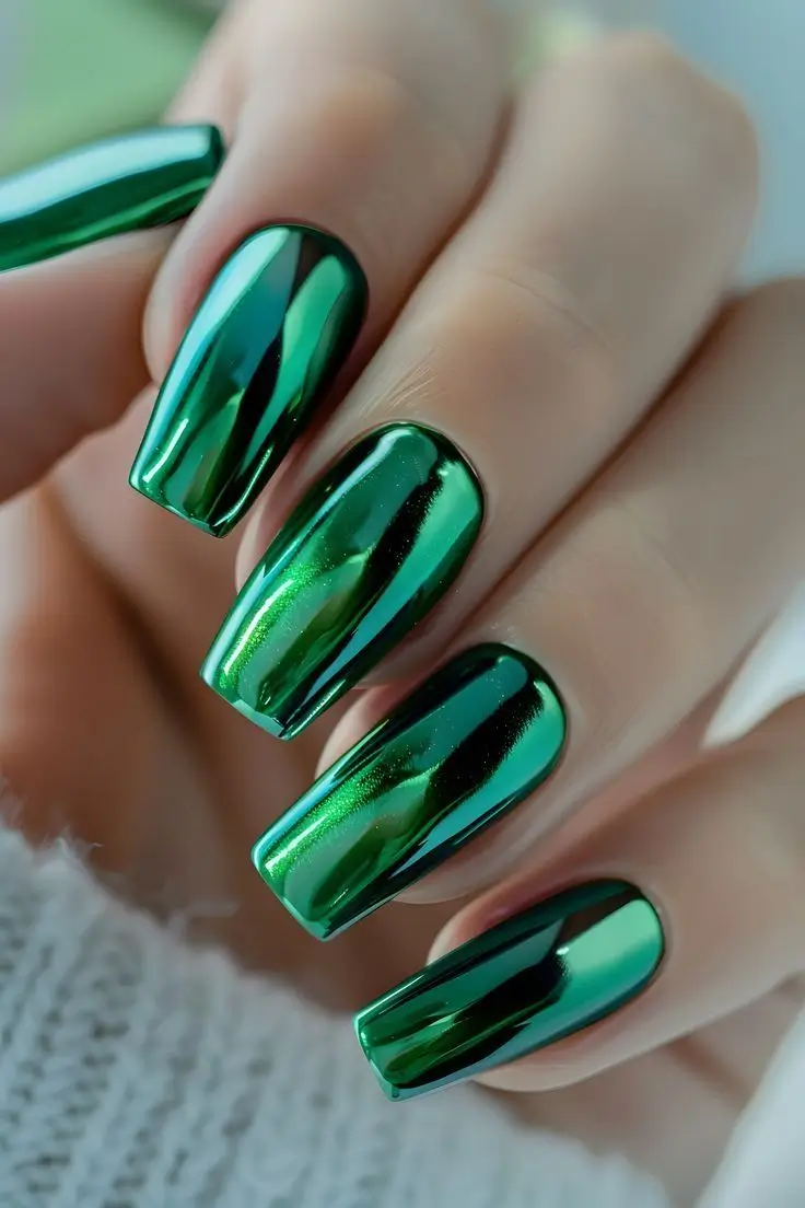 15 найкращих ідей хромованого манікюру на літо 2025