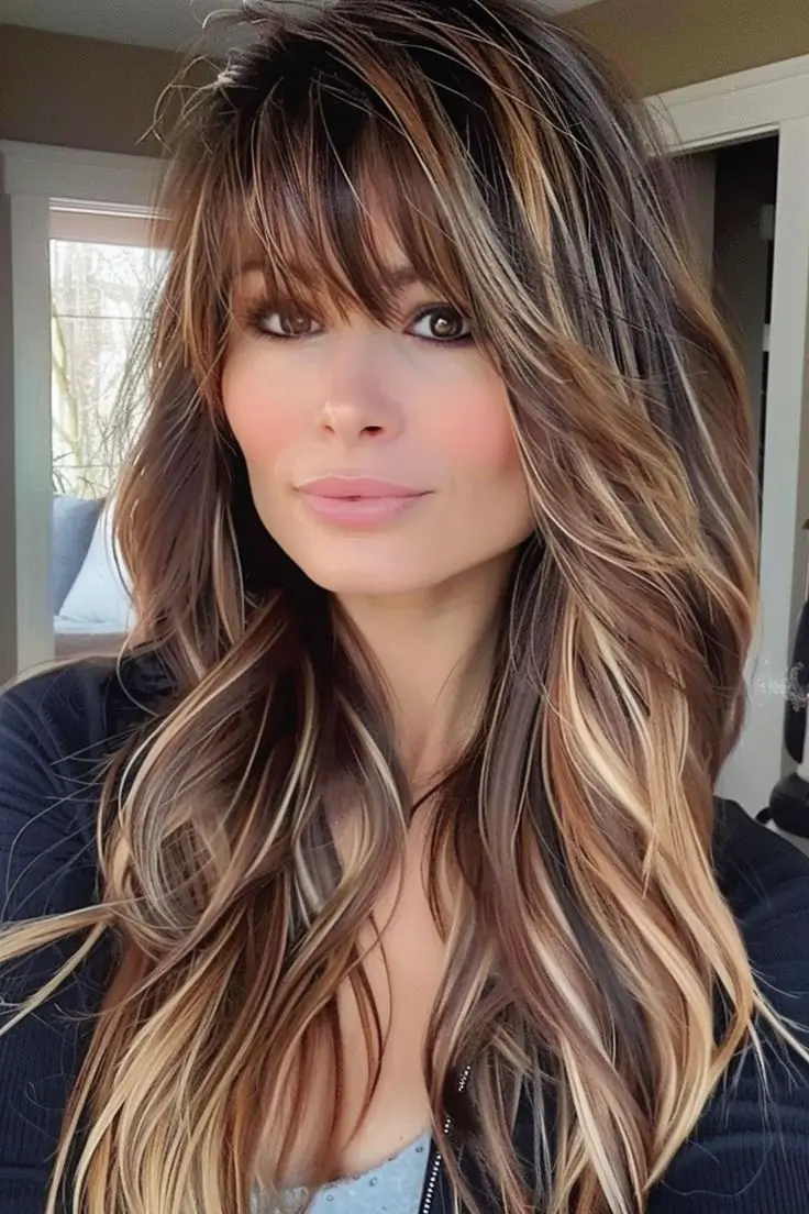 Трендовые летние оттенки волос для брюнеток: 15 модных идей