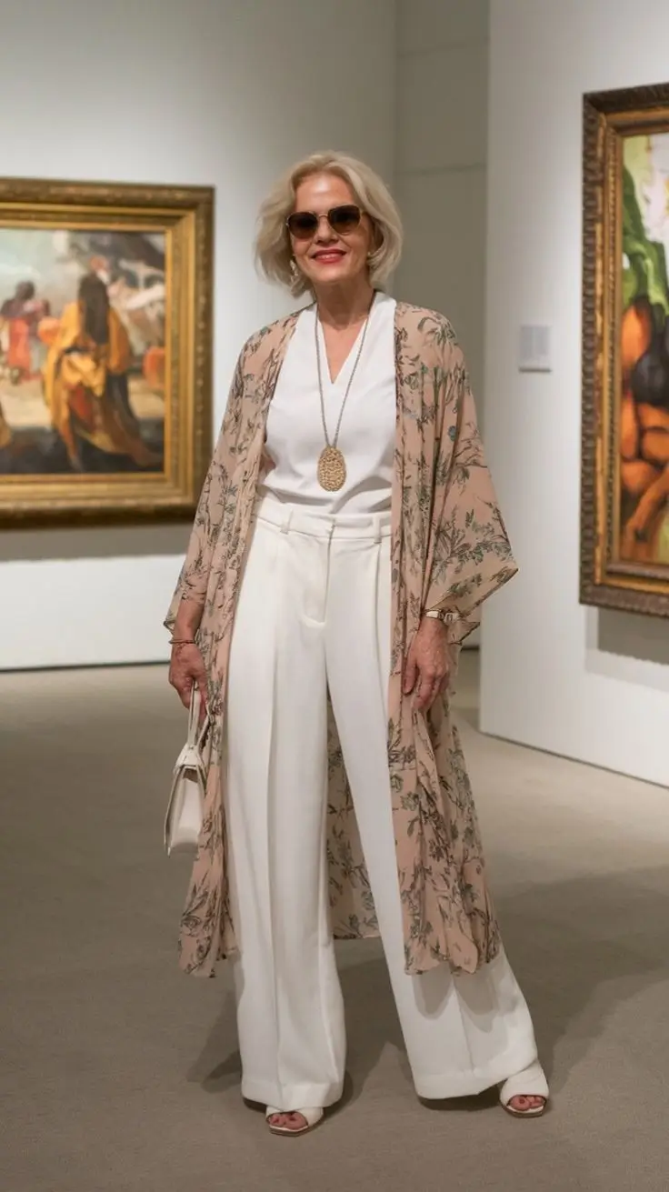 Что надеть летом после 60 лет: 15 стильных образов на 2025 год
