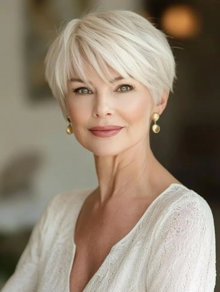 Модные летние стрижки для женщин после 50 лет: 20 стильных решений