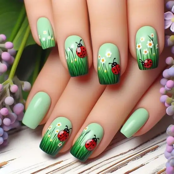 Базовый летний маникюр 2025: 15 идей стильного и простого дизайна