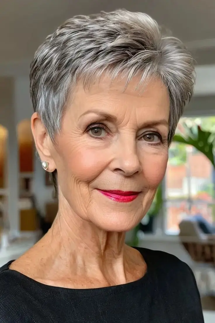 Идеальные летние стрижки для женщин после 60 лет: 20 стильных идей