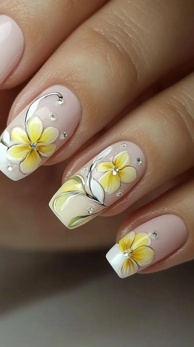 20 стильных идей летнего маникюра для женщин после 50 лет