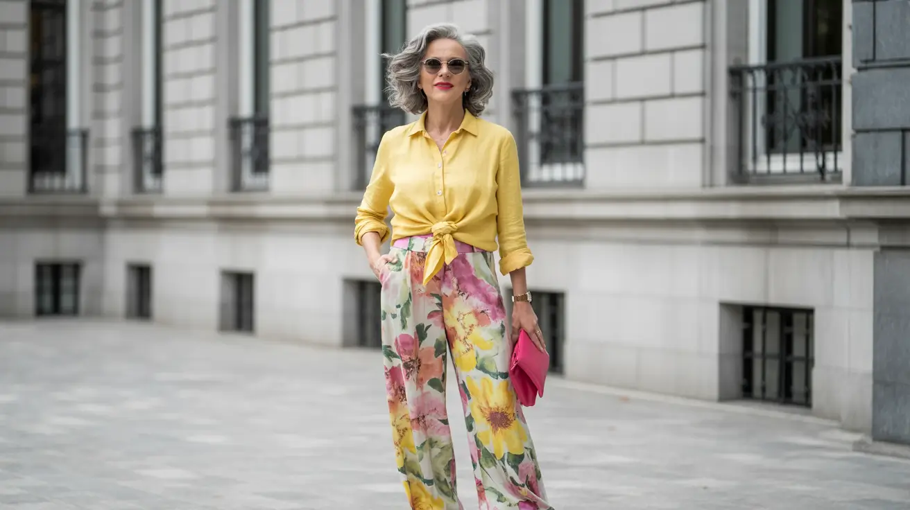 Что надеть после 50 лет летом 2025: 15 стильных образов для женщин