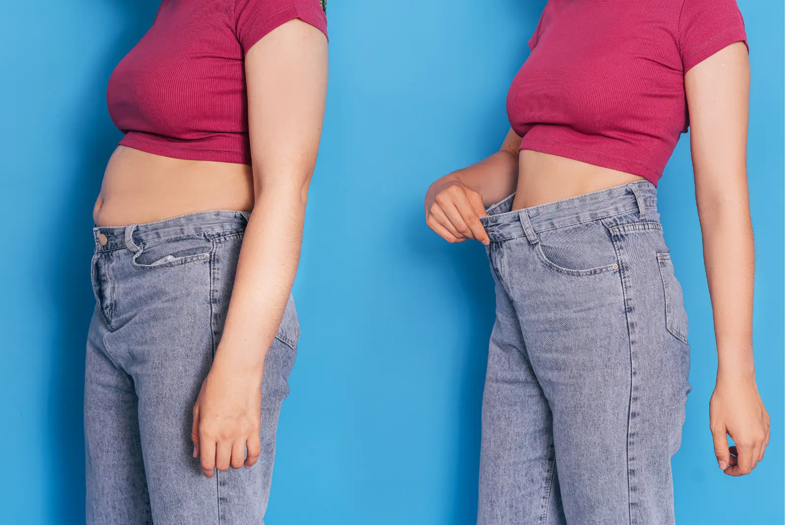 Дівчина схудла "До" та "Після"