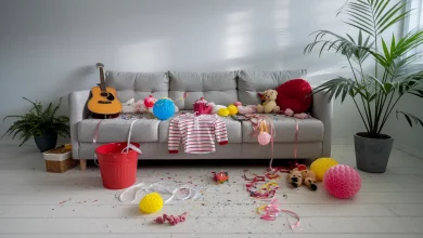 Кімната, в якій безлад з речей