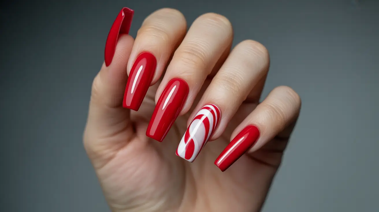 Красный маникюр: лучшие летние оттенки и идеи 2025 года