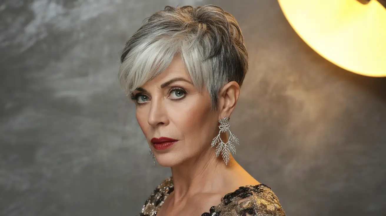 Летние стрижки, которые подчеркивают благородство седины: 15 стильных идей