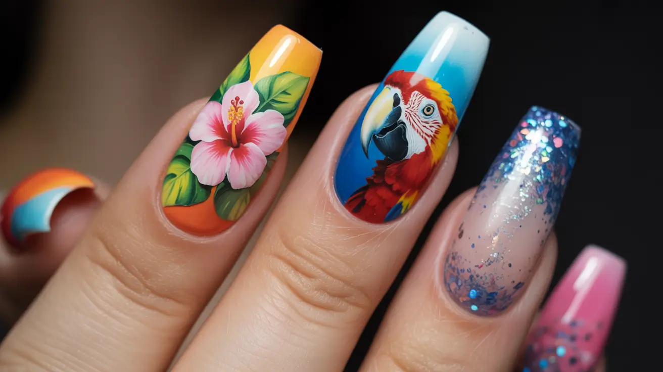 Летний нейл-арт 2025: 15 модных идей маникюра на жаркий сезон