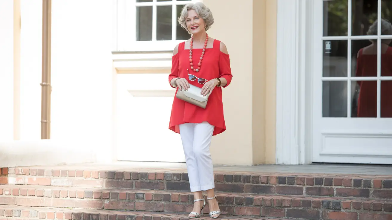 Модный летний омолаживающий гардероб для женщин после 50: 15 стильных идей