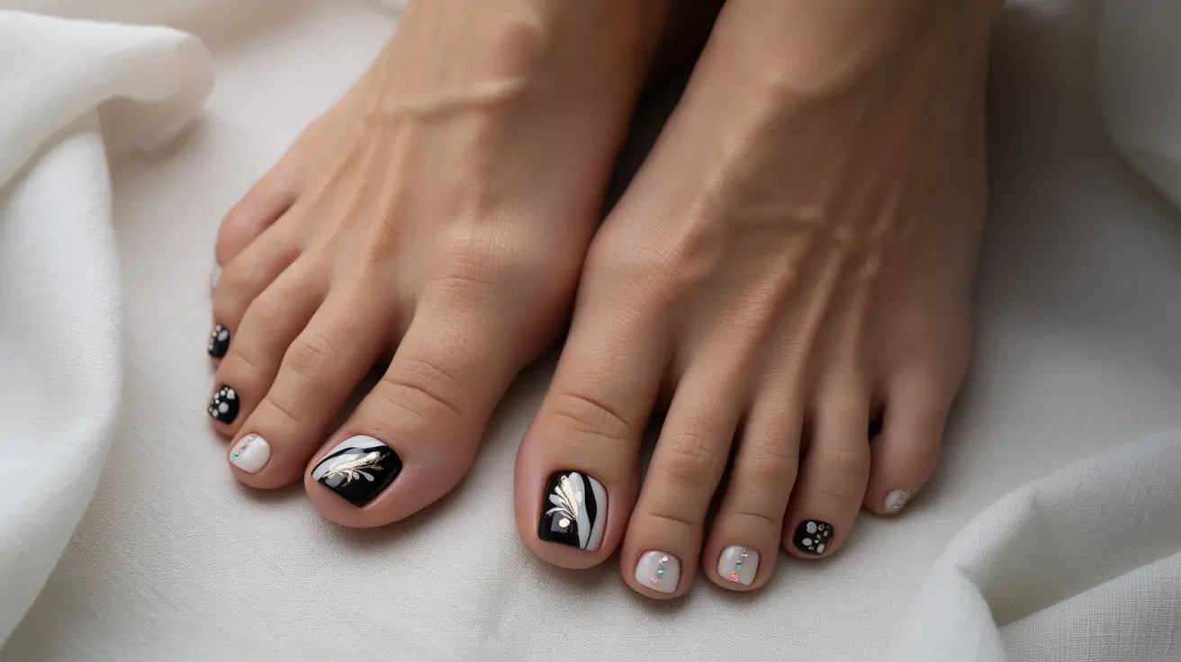 Модний літній дизайн для педикюру 2025: 20 трендових ідей