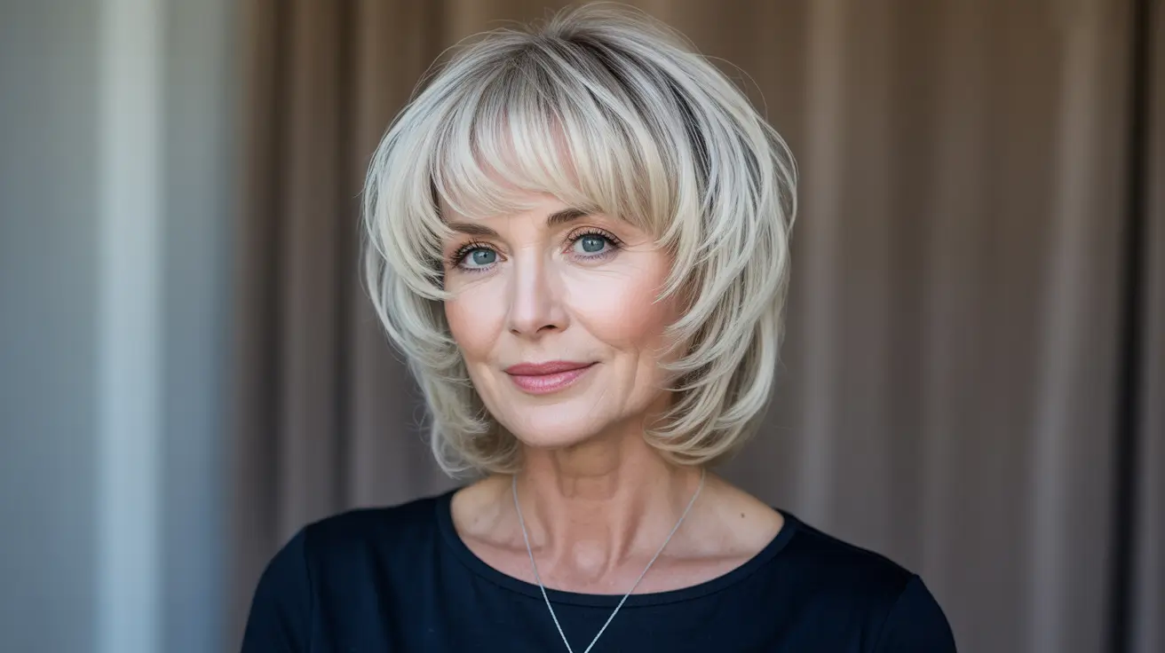 Омолаживающий цвет волос для женщин после 50: топ-тренды лета 2025