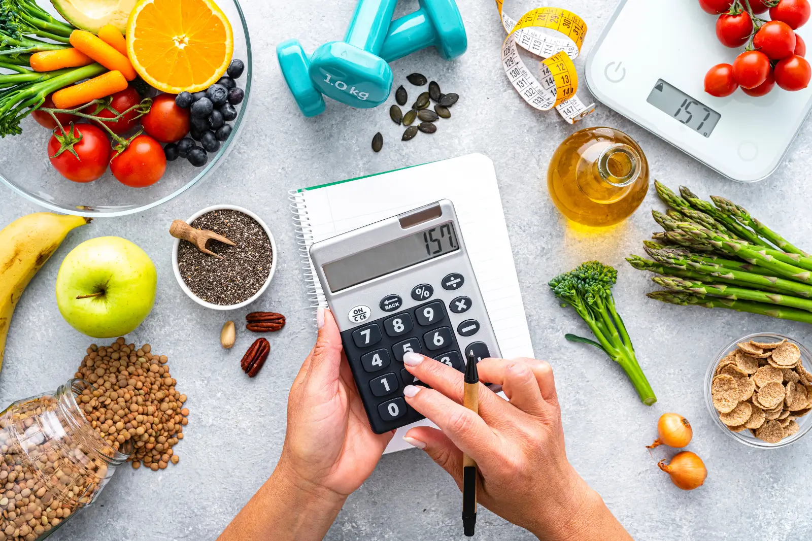 Калькулятор і продукти