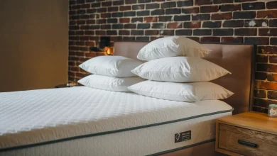 Чистий матрац та подушки