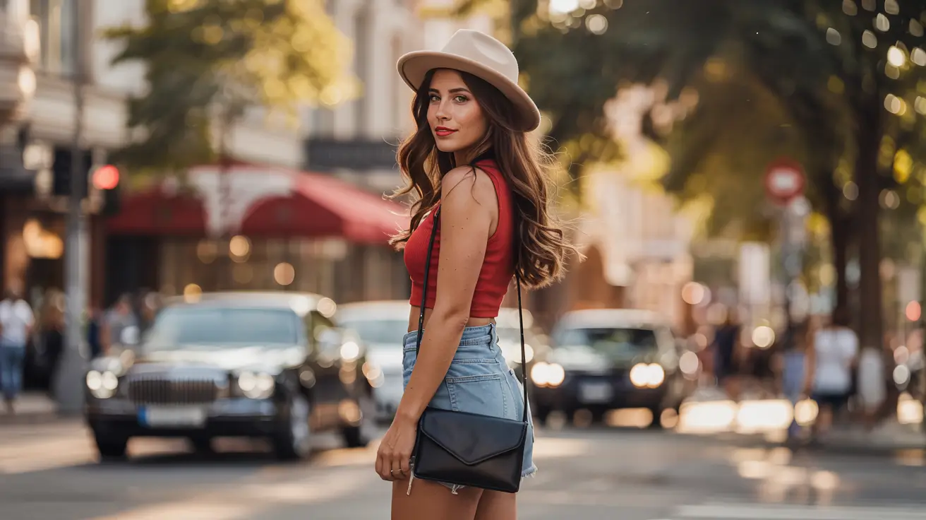 Дівчина на прогулянці