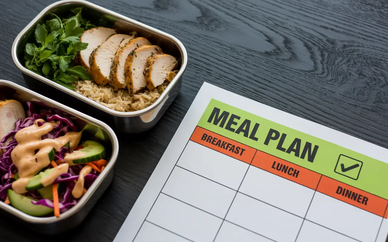 Планер їжі та контейнери з їжею