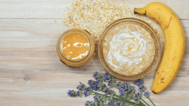 Маска з бананом і всі складові для неї