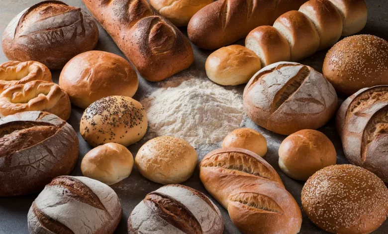 Багато продуктів з борошна