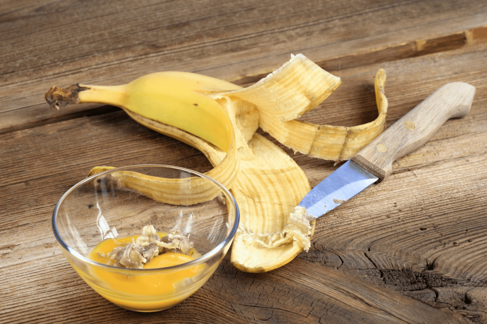 Банановая маска