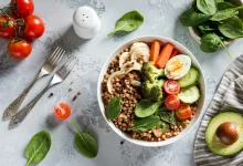 Гречка с овощами