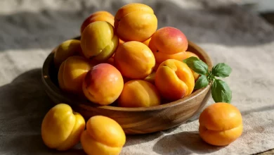 абрикоси на столі