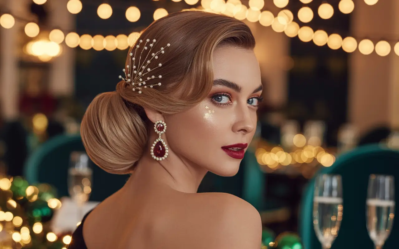 ТОП-46 Зачісок на Різдвяну Вечірку 2025: Сяйте Яскравіше Зірок!
