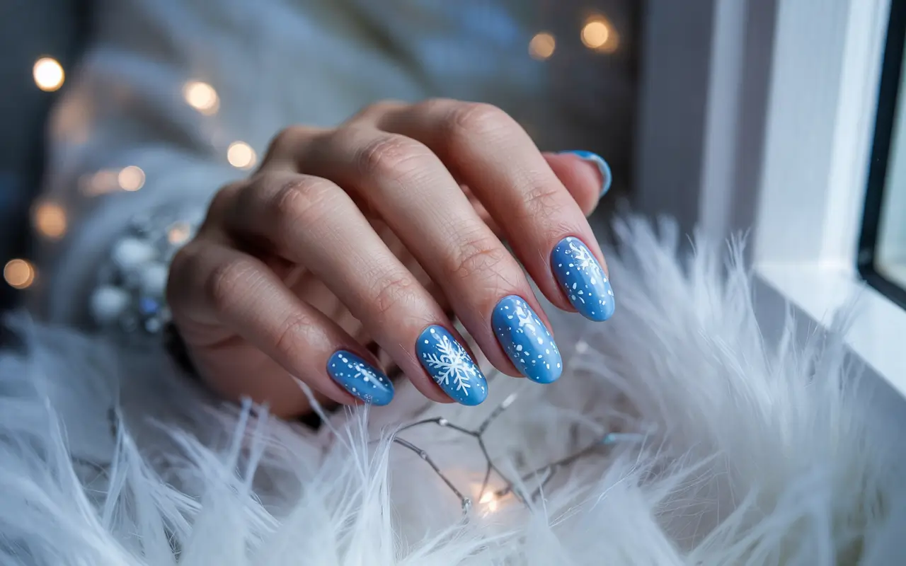 ТОП 43 Зимові Нігті 2026: Стильний Дизайн та Колір, що Зачарує Всіх!