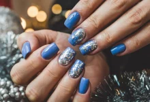 Зимова Казка на Нігтях: ТОП-49 Синіх Зимових Дизайнів 2026