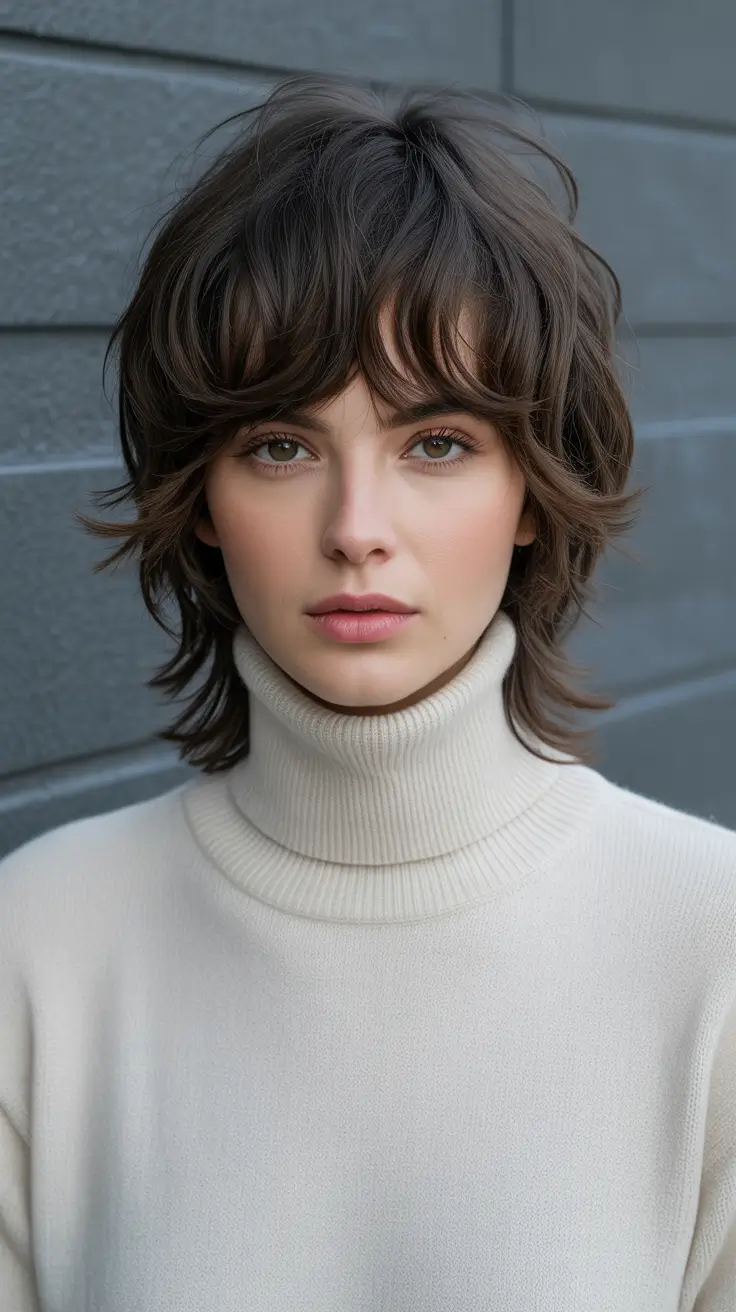 cute-hairstyles-for-medium-hair-2026-Modern-Shag-Revival