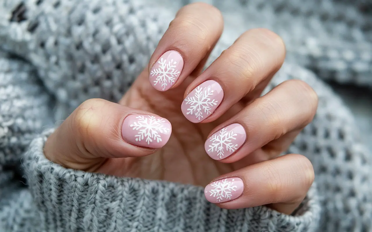 Неперевершені Чарівні Зимові Нігті 2026: 53 Ідеї Манікюру, Щоб Виблискувати Цієї Зими!