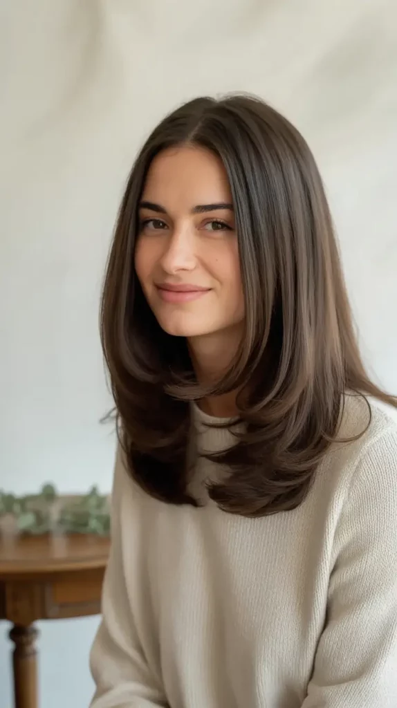ТОП-40 Модних Ідей: Темно-Коричневий Колір Волосся 2026 – Глибоке Сяйво!