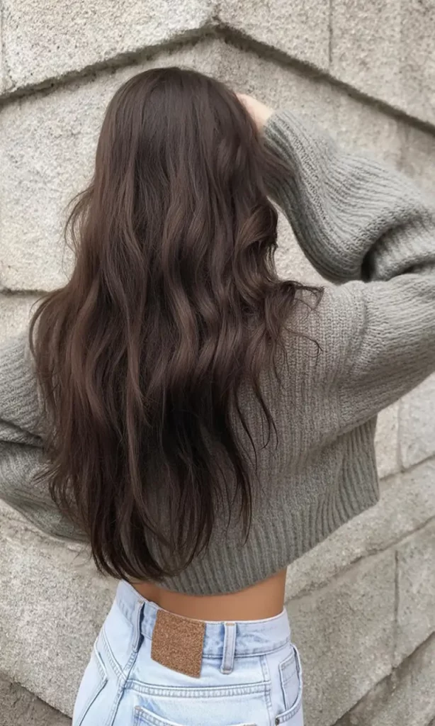 ТОП-40 Модних Ідей: Темно-Коричневий Колір Волосся 2026 – Глибоке Сяйво!