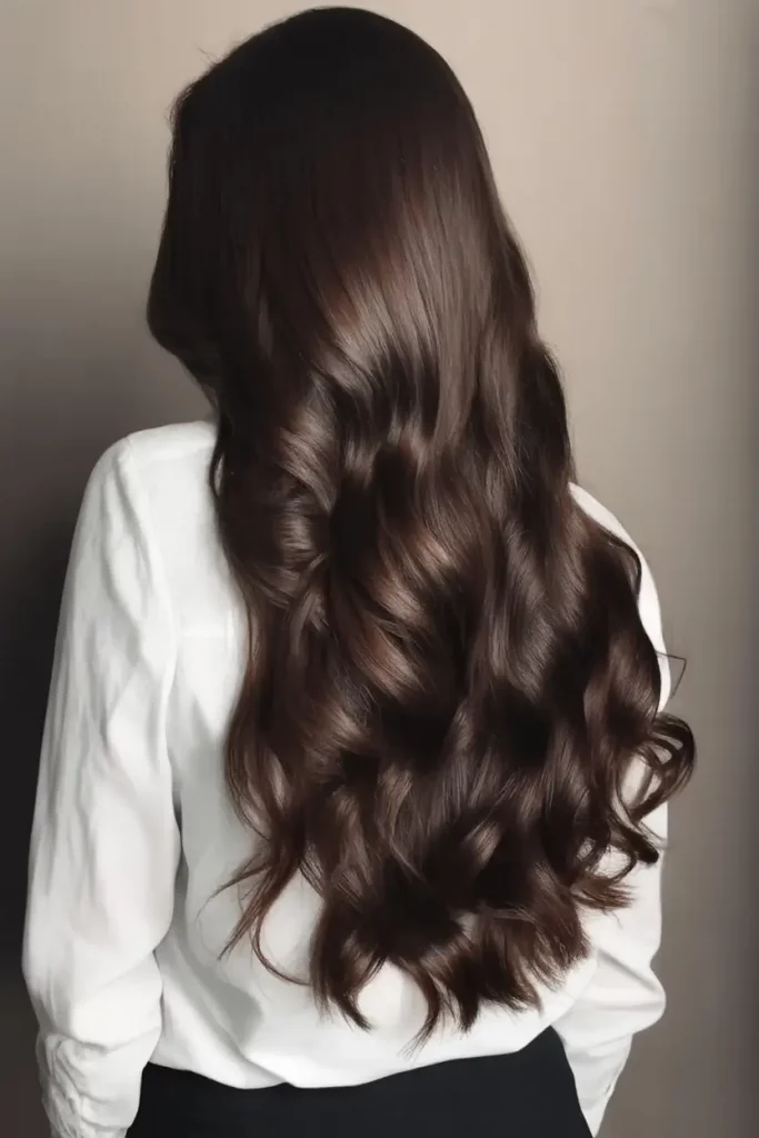 ТОП-40 Модних Ідей: Темно-Коричневий Колір Волосся 2026 – Глибоке Сяйво!