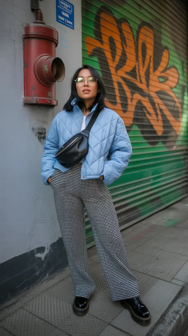 раннезимние наряды 2025 года Cool Girl Layering with a Hint of Seoul