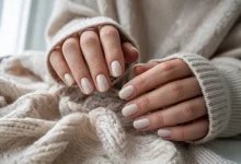 Ніжність та Стиль: 46 Варіантів Нейтральних Зимових Нігтів 2026 для Елегантного Образу
