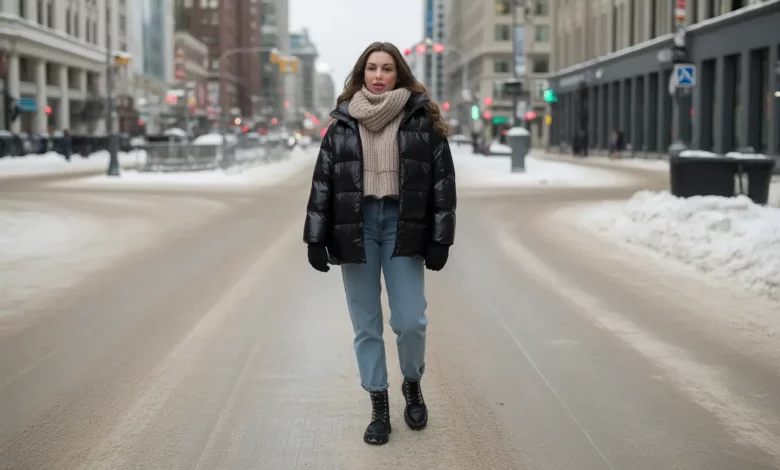 Від Зимових Морозів до Модного Подіуму: 58 Puffer Jacket Outfit Ідей 2026!
