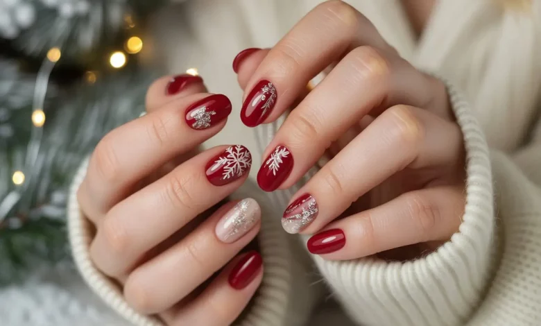Червоні Зимові Нігті 2026: 49 Ексклюзивних Дизайнів для Холодного Сезону!